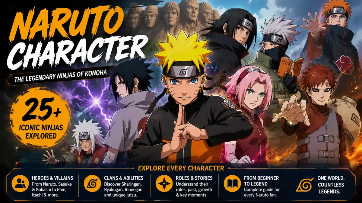 Naruto Character: Complete List of Names, Powers, Roles & Abilities