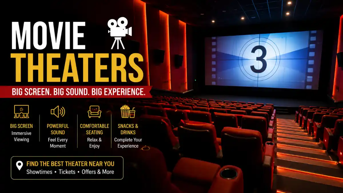 Movie Theaters 2026: IMAX, Showtimes & Online Ticket Booking Guide