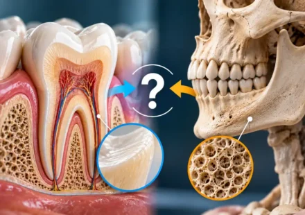 are teeth bones